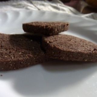 ココア粉豆腐クッキー